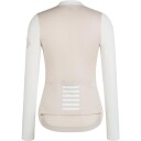Rapha Pro Team Long Sleeve Lightweight Jersey Dame White Alyssum/Silver Gray M