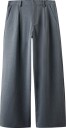LMTD Nlfluis Nw Pleat Wide Pant Noos   Grey   134