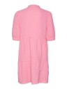 Vero Moda Girl Natali Kjole Pink Cosmos (128 / 8 år)