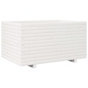  Plantekasse hvit 90x60x49,5 cm heltre furu