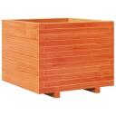  Plantekasse voksbrun 60x60x49,5 cm heltre furu
