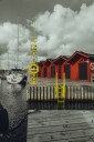 Redningsstige V2 Høy   Galvanisert og pulverlakkert