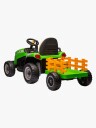 Alex"s Garage Eltraktor Med Tilhenger Grønn