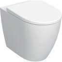 Geberit Icon Toalett, Back-to-wall, Uten Skyllekant, Matt Hvit
