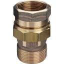 1,1/4" unionsmuffe/nippel Rødgods Silisium Bronse