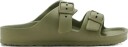 Mango Rubberised Buckle Sandals   Khaki green   36