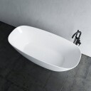 Pulcher Badekar Chic 170 170x78 cm Slim Design Blank Hvit
