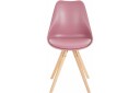 Malik Spisestol 2-pk - PU/Rosa/Eik