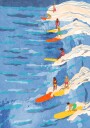 chilled surfing Plakat Plakat / 21x30cm