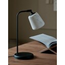 New Works Material Bordlampe The Black SheepWh Marble/BL