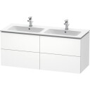 Duravit L-Cube Servantskap m/4 skuffer 1290x550x481 mm Hvit Matt