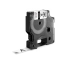 Dymo Rhino 12mm Vinyl sort på hvit - 1861639
