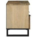  TV skap med skuff Brun 100 x 33 x 46 cm heltre mango