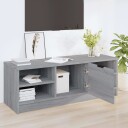 vidaXL TV-benk grå sonoma 102x35,5x36,5 cm konstruert tre