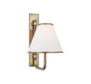Rigby vägglampa mässing
