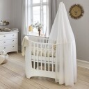 Leander Classic Kalesjeramme for barneseng white