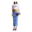 Balmain Dame Skjørt Blå S,