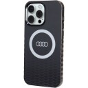 Deksel Audi Iml Big Logo Magsafe Deksel Iphone 15 Pro Max 6,7" Svart/Svart Hardcase Au-Imlmip15pm-Q5/D2-Bk