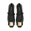 Ferragamo Dame Sko Svart 38 1/2 EU,
