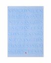 Lexington Home Velour Jacquard Logo Towel Blue Sky - Blue - 50X70