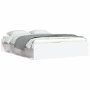 vidaXL Sengeramme hvit 150x200 cm 8721012158221