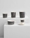 Marimekko krus 0,4L Räsymatto white black