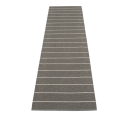 Pappelina Carl matte sort 70x270 cm
