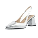 Bianco Pumps biaMaralyn Slingback Metallic Sølv