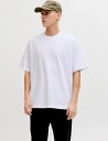 Jack & Jones Jjebarron Tee Ss O Neck Noos White XS