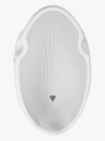 Shnuggle Badestøtte Newborn White/Grey