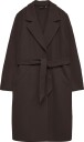 Vero Moda Curve   Kåpe vmCfortuneaya Long Coat Curve   Brun