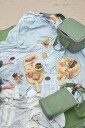 Sagaform City Picnic Pledd 130x170 cm Grønn