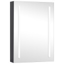 vidaXL LED-speilskap til bad 50x13x70 cm