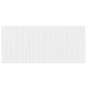  Gardiner med gardiner Blomster Hvit Polyester