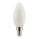 Oiva LEDpære Dimbar E14 Filament Opal Mignon 4,2W/830 470lm