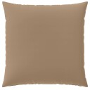 vidaXL Putetrekk 2 stk. HEERLEN Gråbrun 65 x 65 cm Polyester