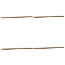 Hylleplater 4 stk artisan eik 60x10x1,5 cm konstruert tre