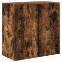  TV Veggskap Røkt eik 59,5 x 31 x 60 cm Konstruert tre