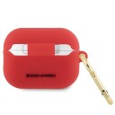 Hello Kitty Silicone 3D Kitty Head Dėklas, Skirtas Airpods Pro 2 (2022/2023) – Fuksija