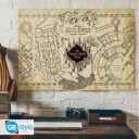 Harry Potter Marauderens Kart Pergamentplakat 66 x 46 cm