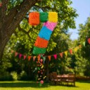 Northix Tallpiñata med pinne og maske perfekt for fester 10051618_909