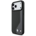 BMW M MagSafe Mobildeksel til iPhone 17 Pro Max - Grafitt Karbonlogo