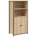  Highboard sonoma eik 62x36x121,5 cm konstruert tre