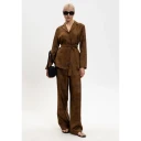 Max Mara Studio Dame Bluser & Skjorter Brun M,