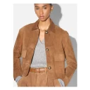 Janice Dame Jakker Brun M,