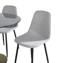 Venture Home Spisegruppe Venture Home Estelle med 4 Phoi Stoler Polyester GR20435