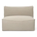 Ferm Living Catena Sofa Center L100   Rich Linen   Natural