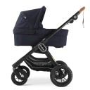Emmaljunga NXT90 Black Outdoor AIR Outdoor Navy Eco Komplett m/bag Og Sittedel