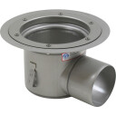 Blücher Industriavløp Lavt Gulv Vinylramme Ø232 mm Utløp Ø110 mm