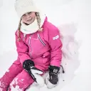 Hestra Army Leather Heli Ski Votter Junior 5, Svart - Slitesterke og Vann- og Vindtet